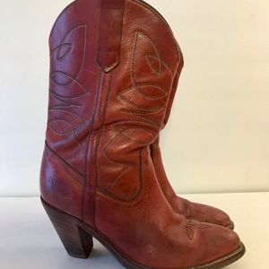 Vintage Frye Cowboy Boots